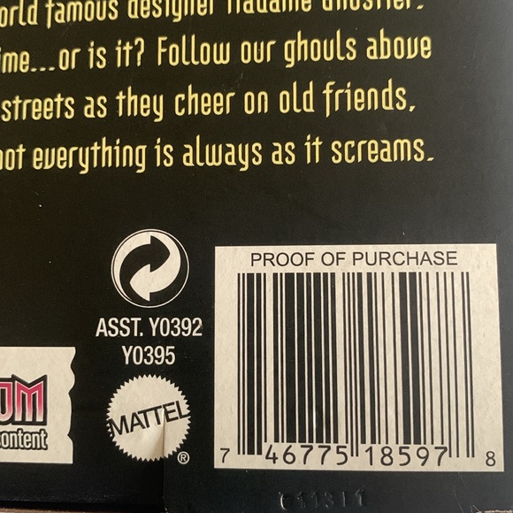 Monster High Deuce Gorgon Scaris City of Frights Doll In Box Mattel Collectible - Picture 8 of 8